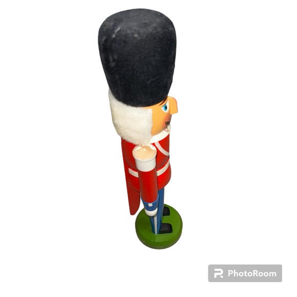Original Erzgebirge Expertic Nutcracker Beefeater British Soldier German 15.5" - Picture 3 of 16